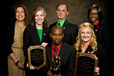 photo of society for the advancement of management case competition winners