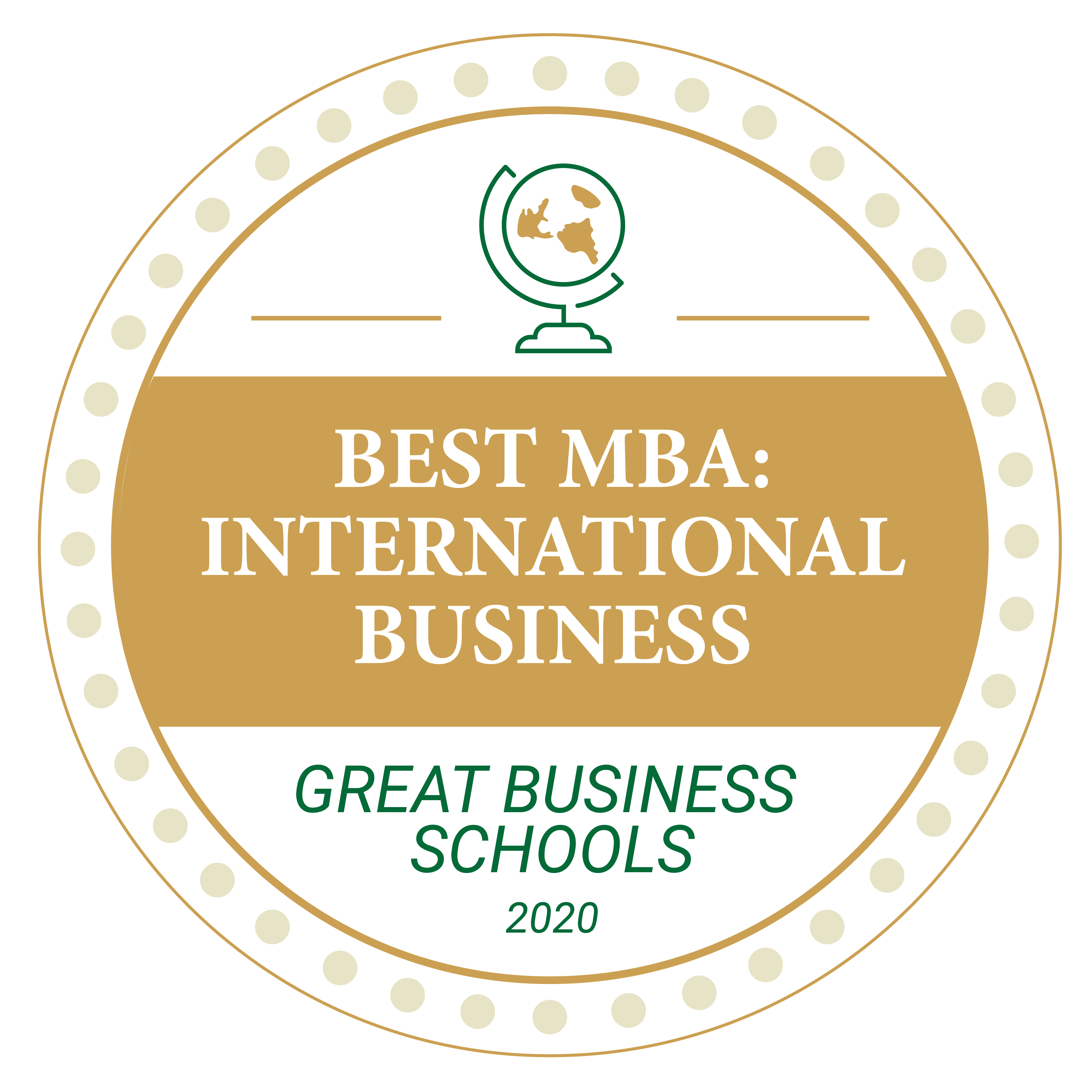 2020 Great Business Schools Best MBA International Business
