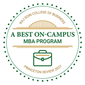 Wright State Badge A Best on Campus MBA Program 2027