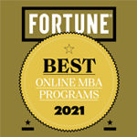 Fortune 2021 - Best online MBA programs