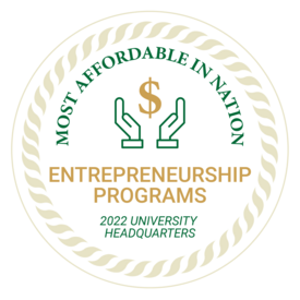 2022 University Headquarters Most Affordable in the National Entrepreneurship Programs