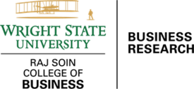 wright state raj soin college of business research logo